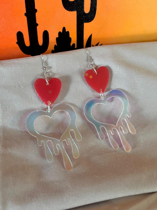 Statement Heart Earrings Choose Your Style