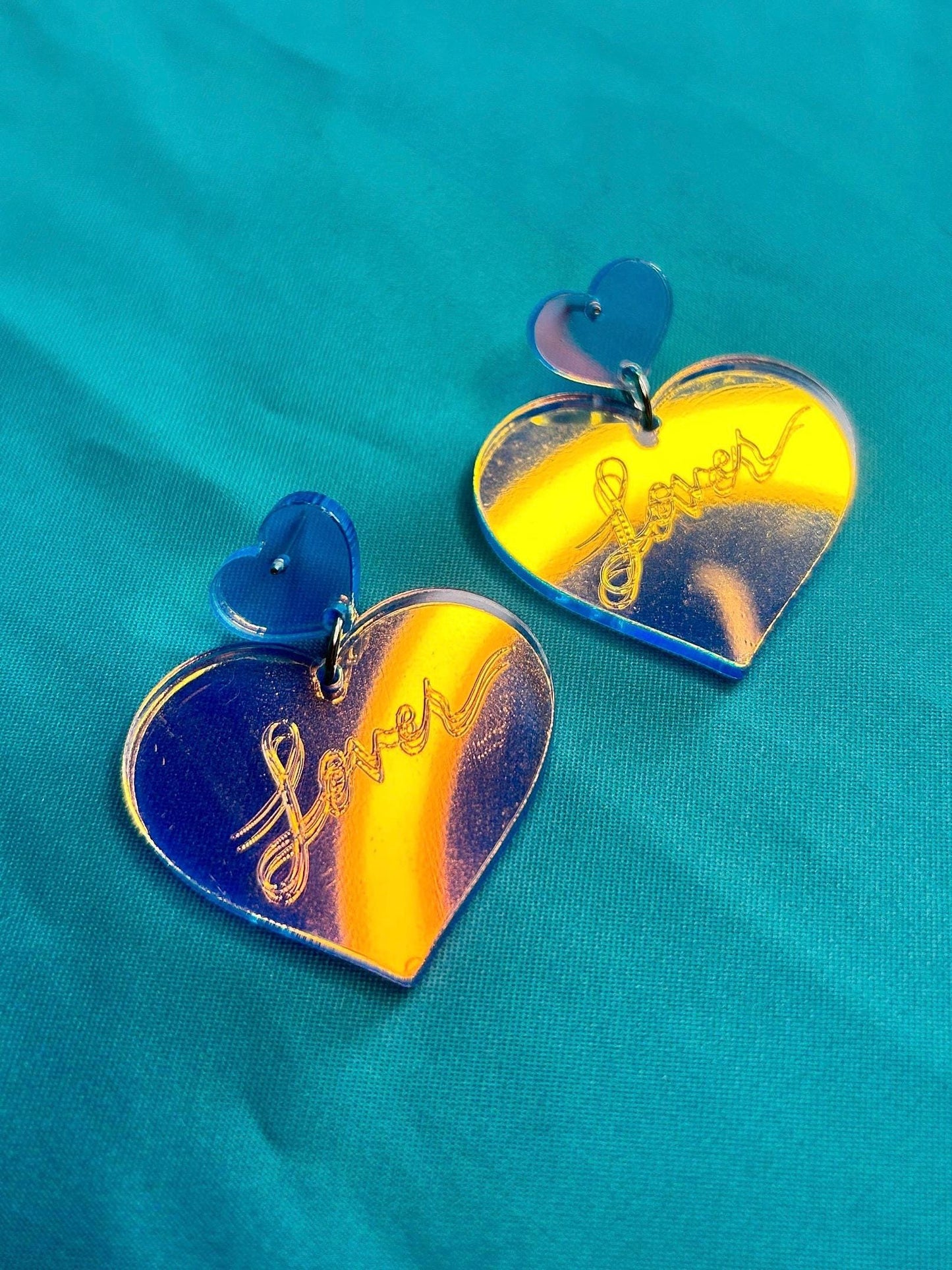 Statement Heart Earrings Choose Your Style