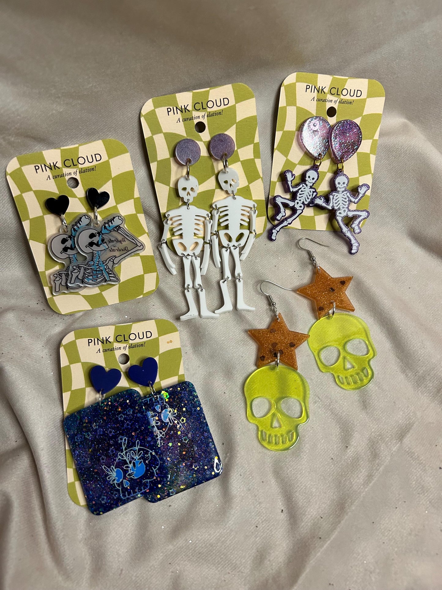 Skeleton Earrings | Choose Your Style | Amputee Inclusive