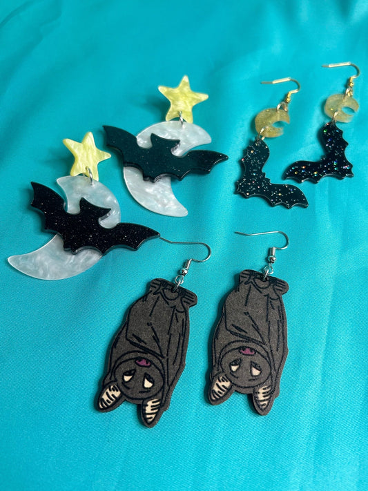 Bat Earrings | Choose Your Style