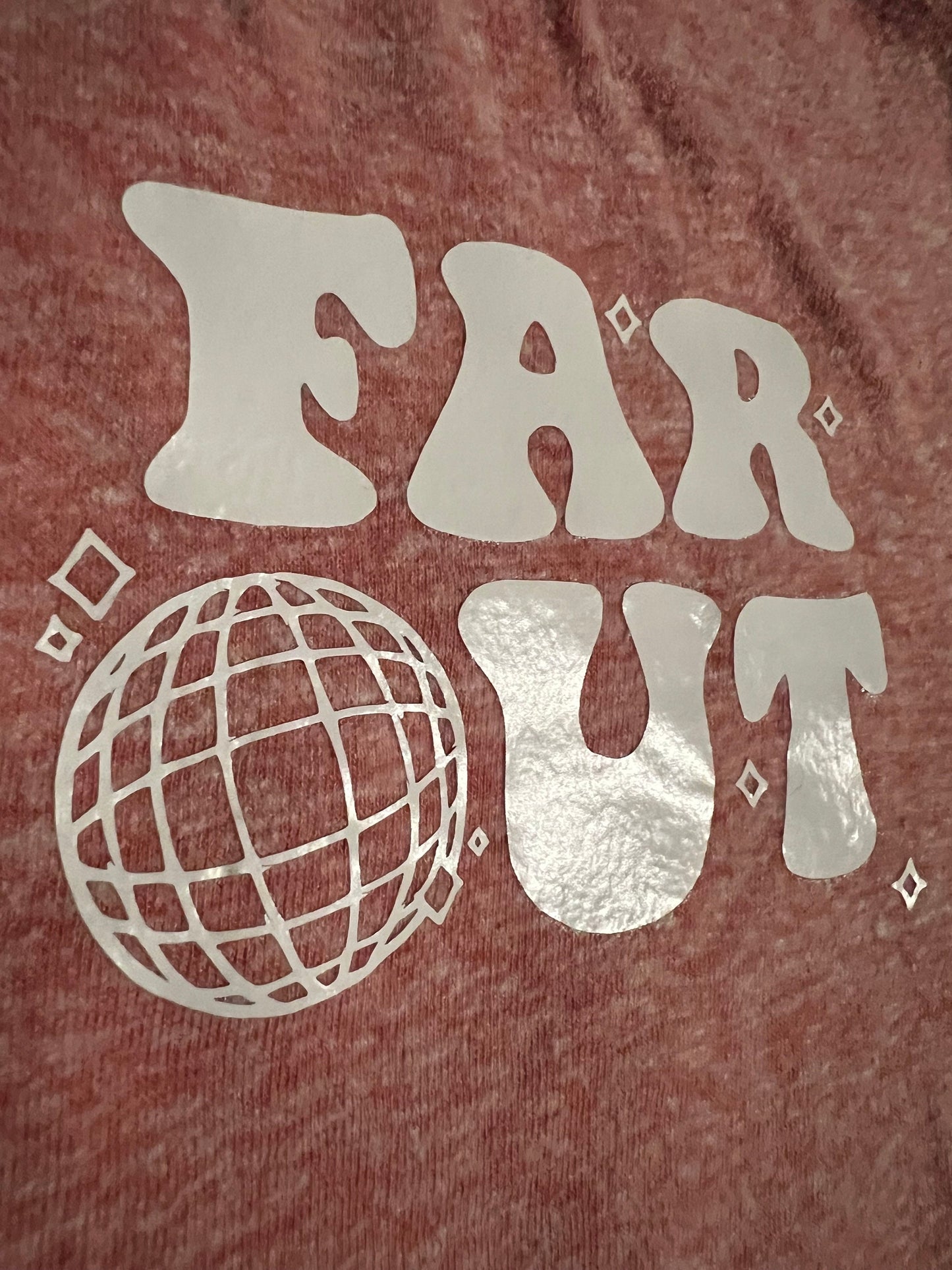 Orange Far Out Women’s Tee | Extra Small | Everyday Wear