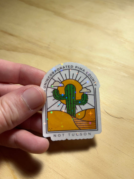 Unincorporated Pima County Sticker | Choose Your Finish
