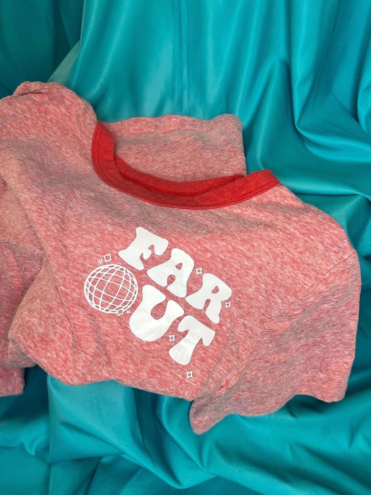 Orange Far Out Women’s Tee | Extra Small | Everyday Wear