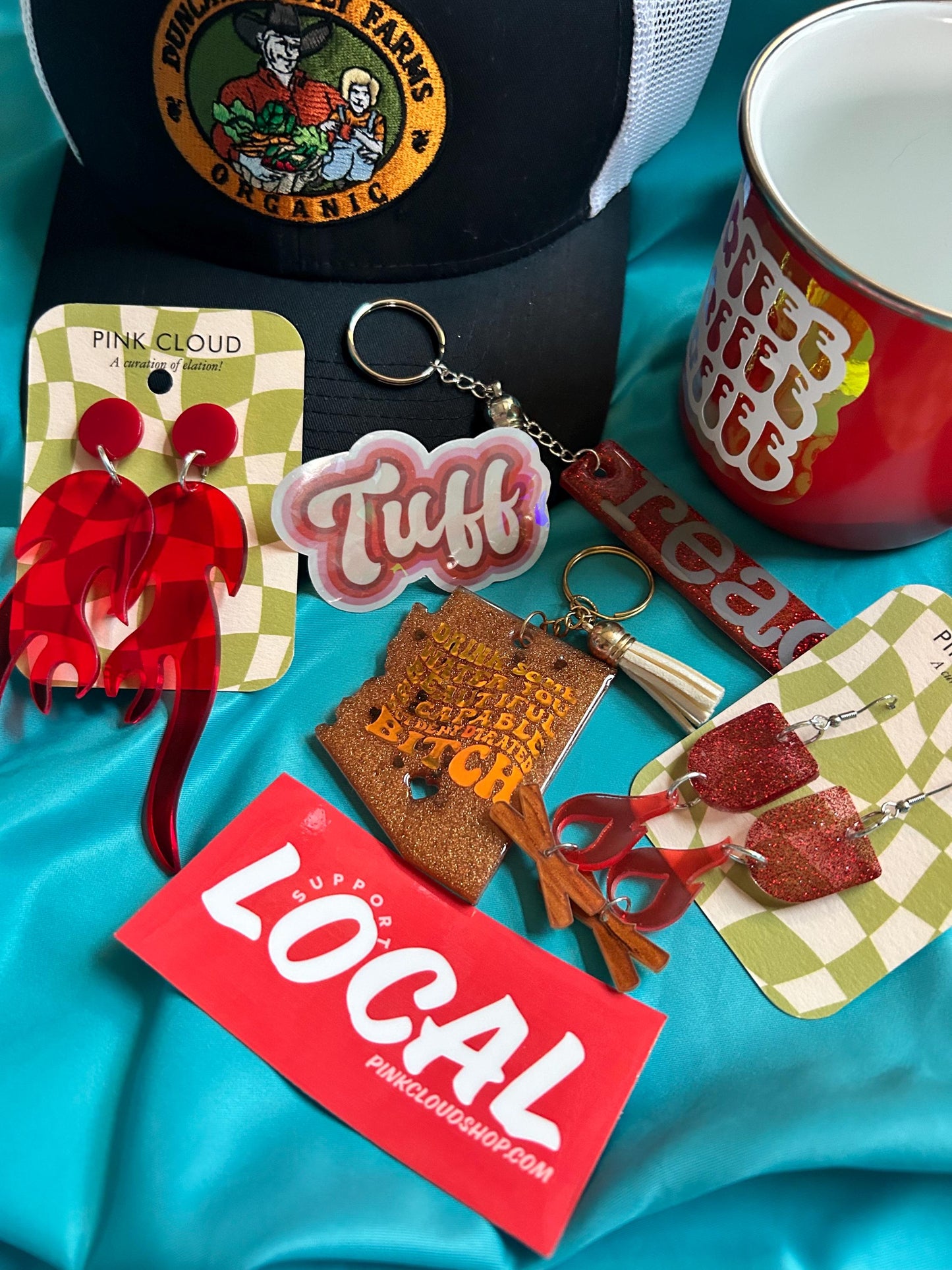 Color Themed Bundle Box | Stickers, Hats, Clothing, Keychain, Greeting Cards, Art, Earrings