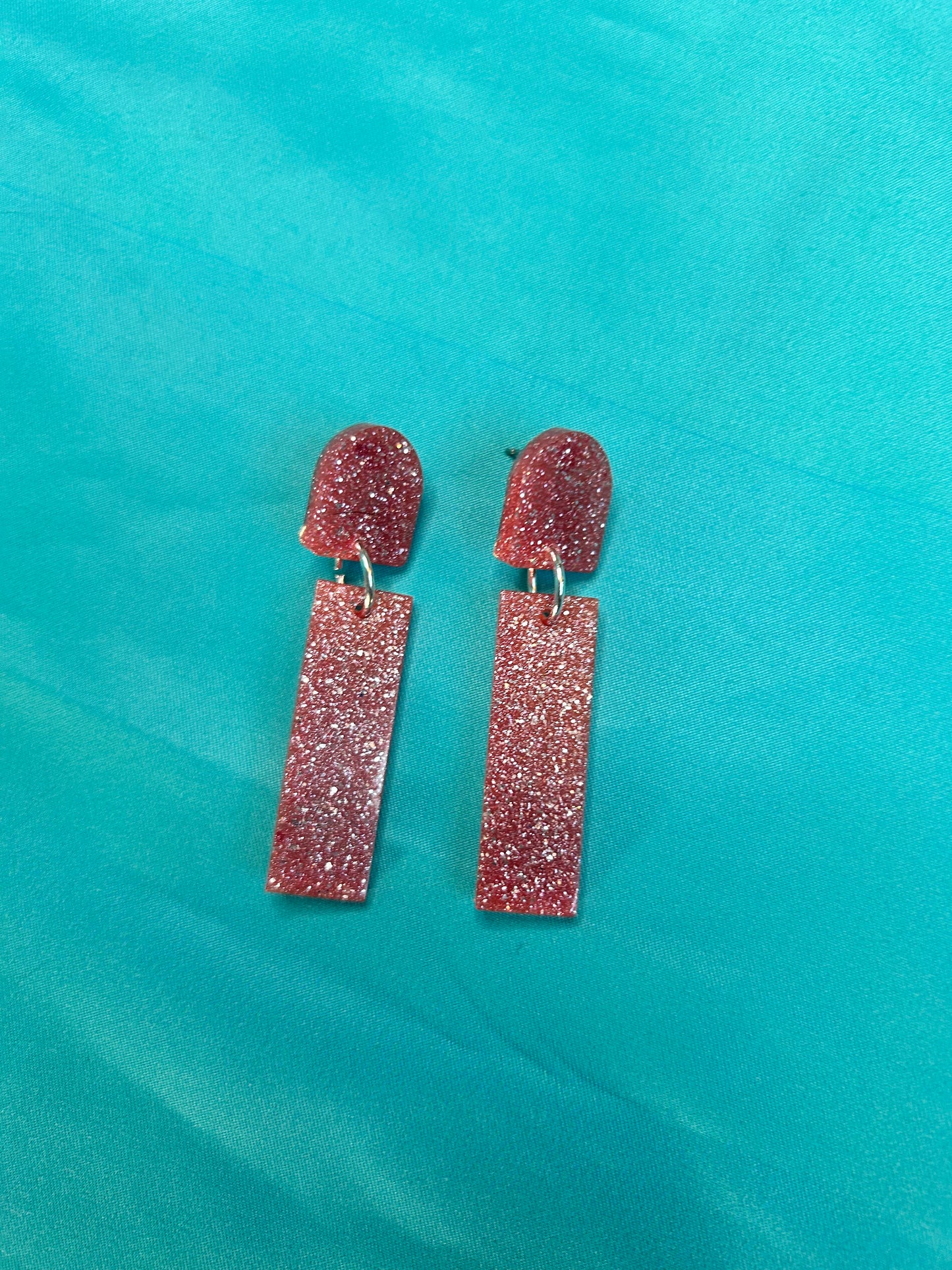 Rectangle Drop Earrings | Choose Your Style