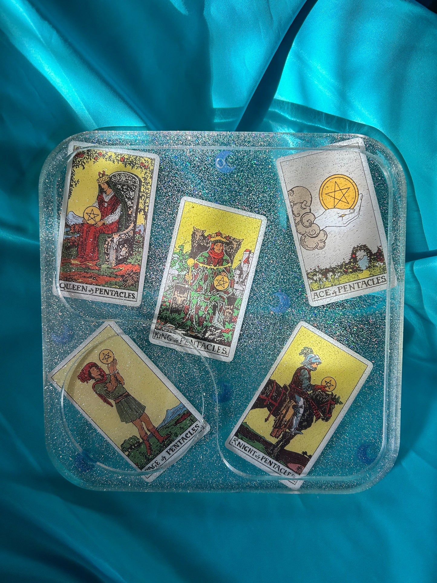 Decorative Tray | Tarot Clear, Tarot Gold, Snow White
