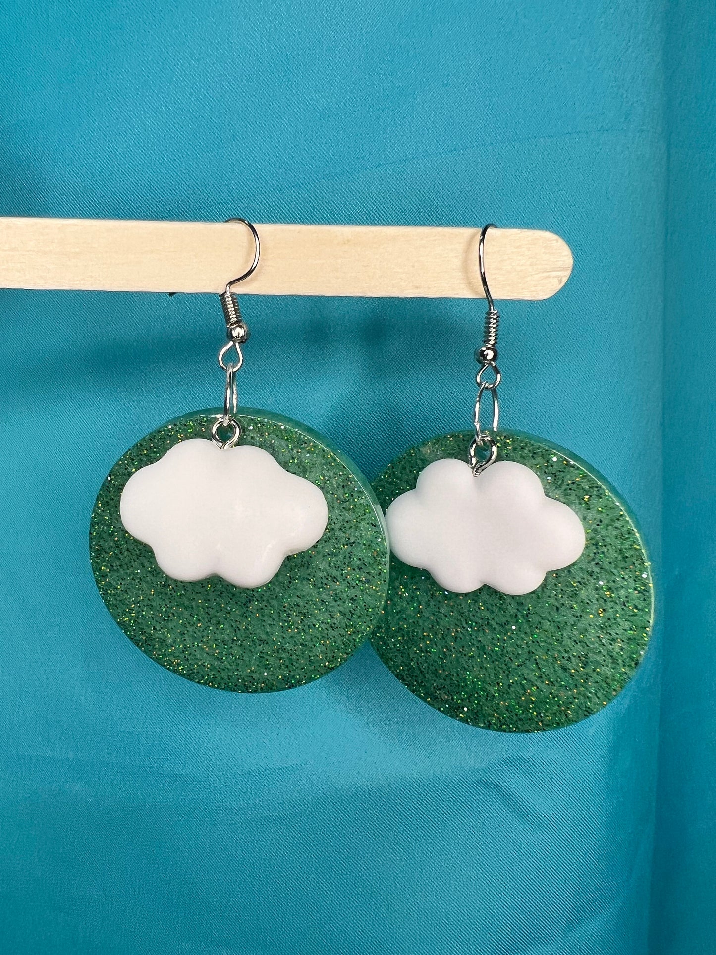 Cloud Earrings | Choose Your Style | Large, Small, Round, Square, Etc.