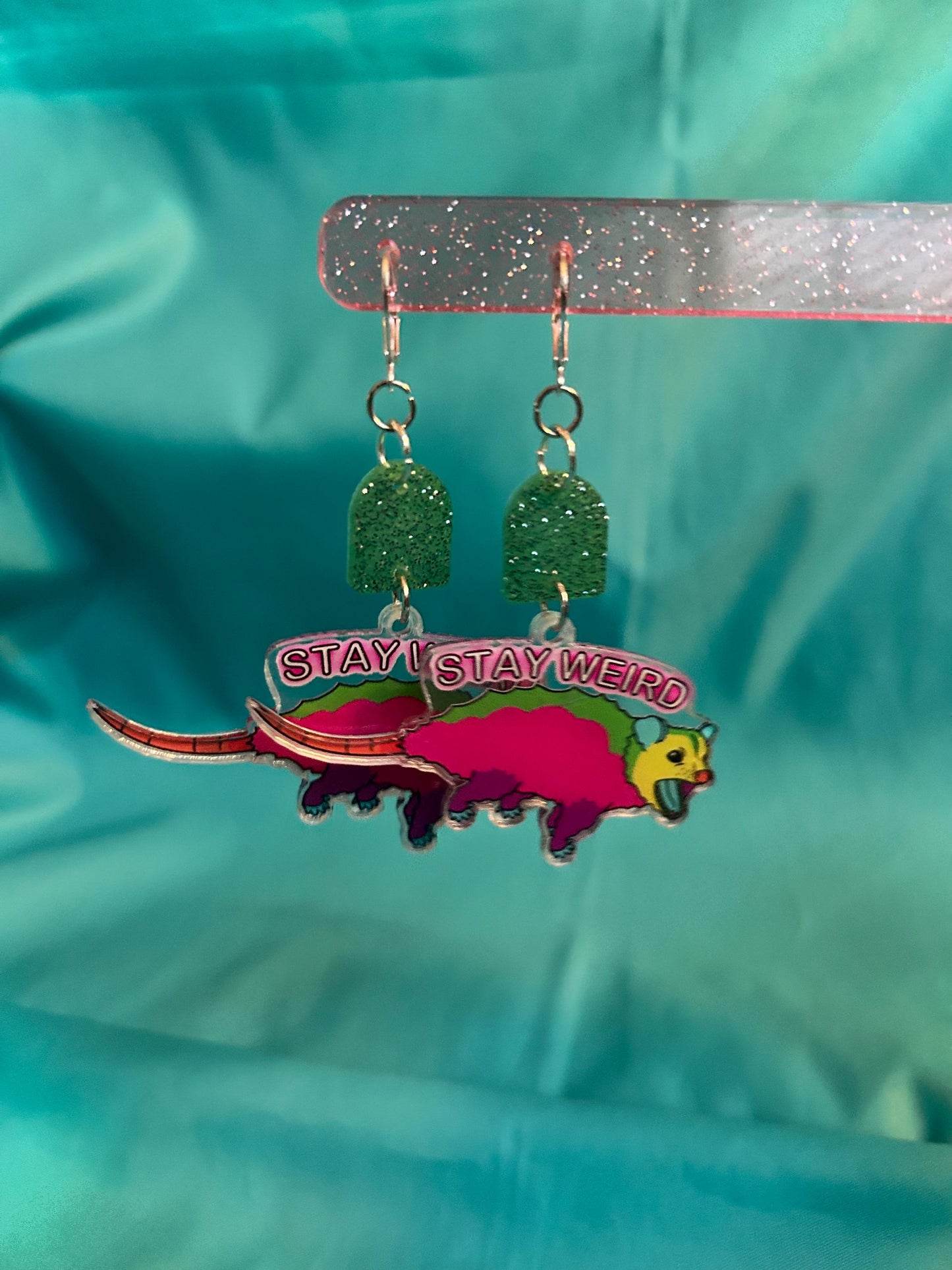 Stay Weird | Possum Earrings in a Variety of Styles