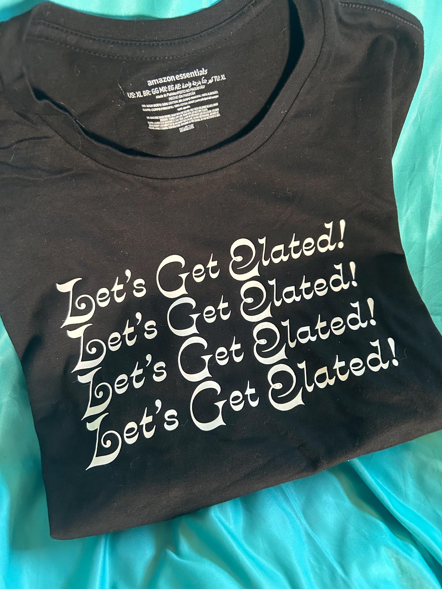 Let’s Get Elated XL Graphic Tee