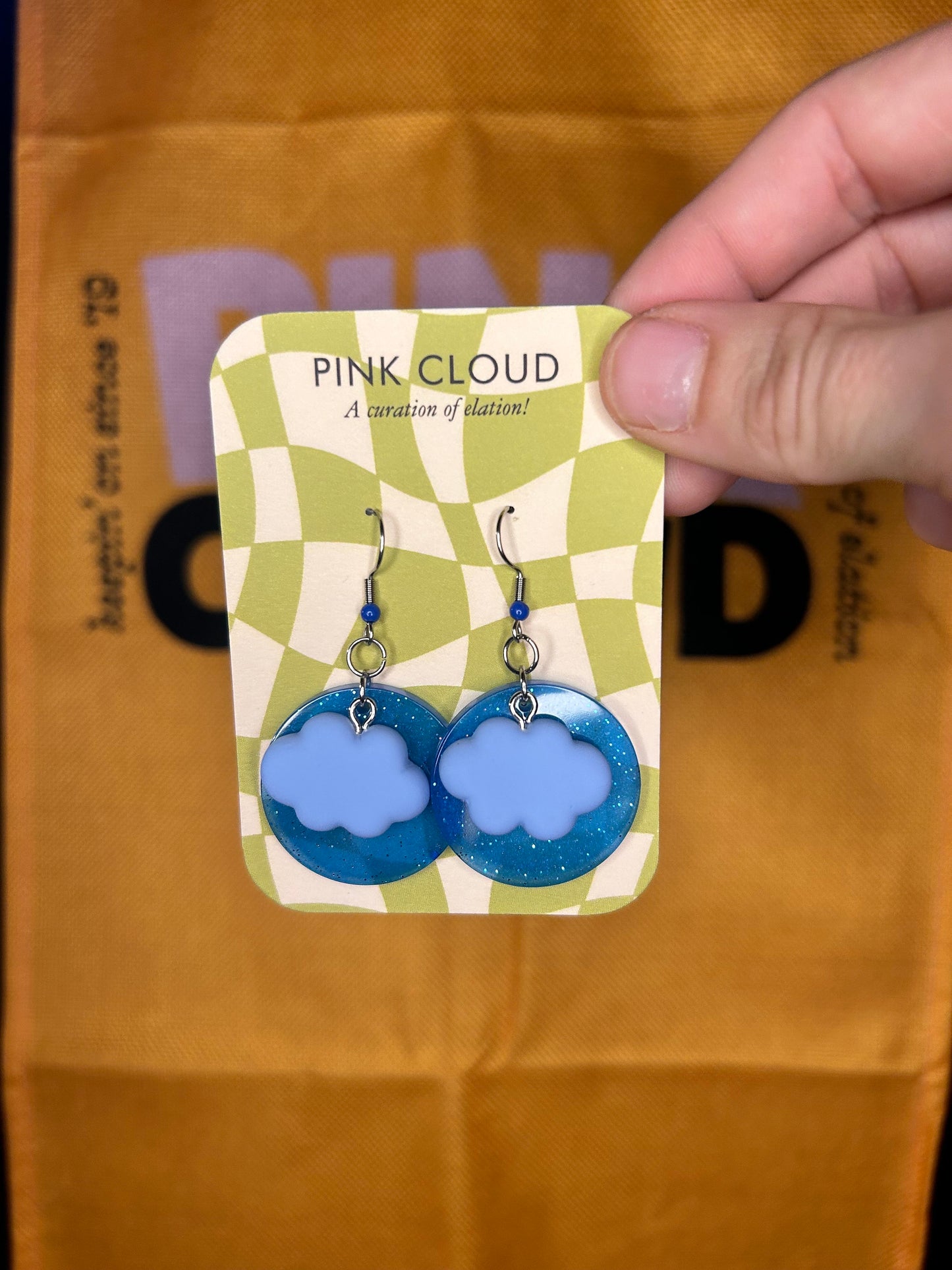 Cloud Earrings | Choose Your Style | Large, Small, Round, Square, Etc.