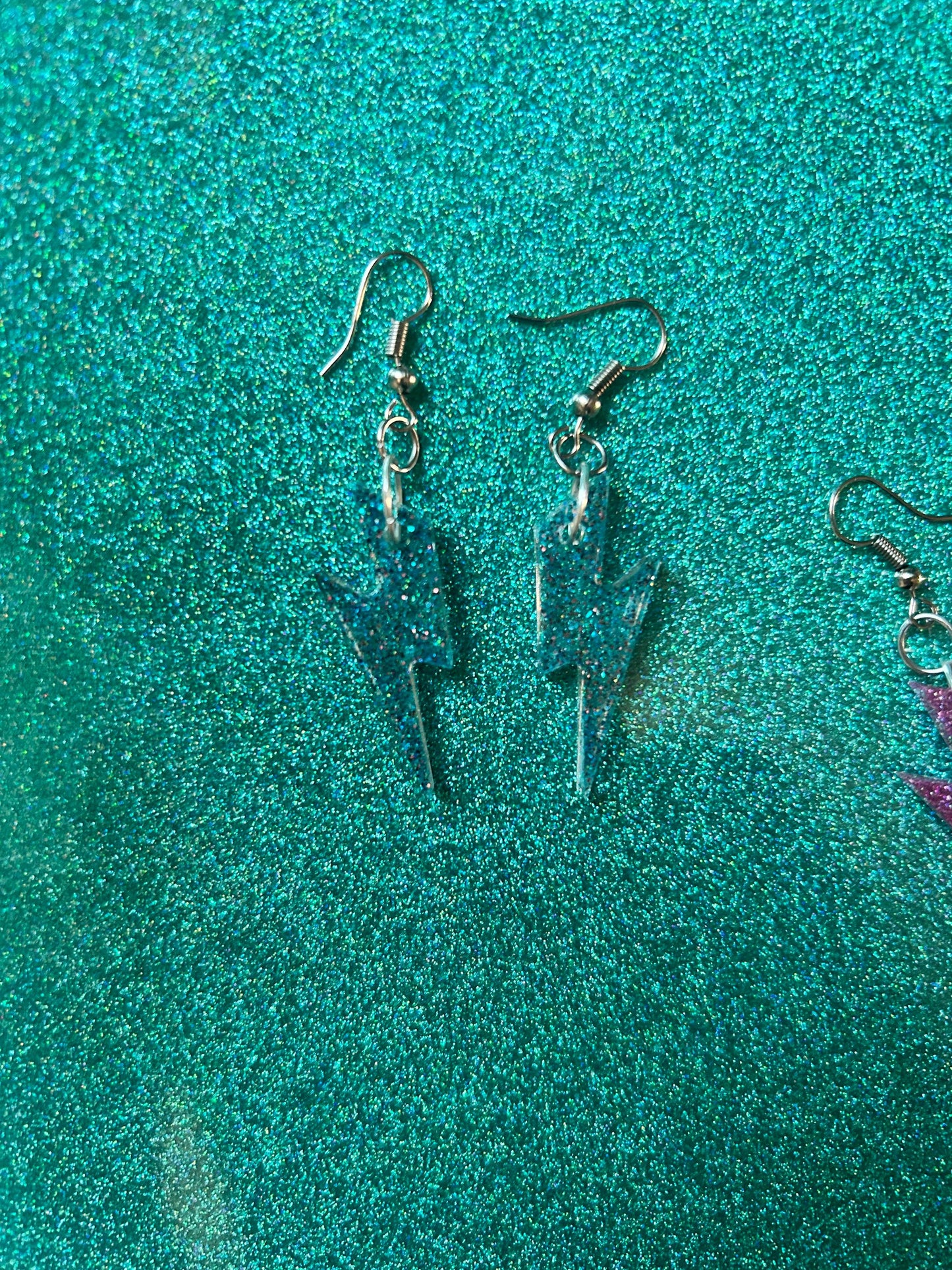 Little Lightning Bolt Earrings | Choose Your Color and Style