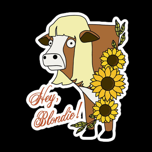 Moolissa Sticker | Hey Blondie! | Bobs Burgers Fan Art
