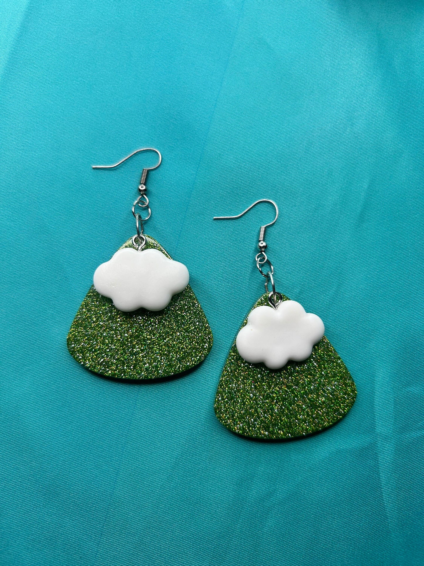 Cloud Earrings | Choose Your Style | Large, Small, Round, Square, Etc.