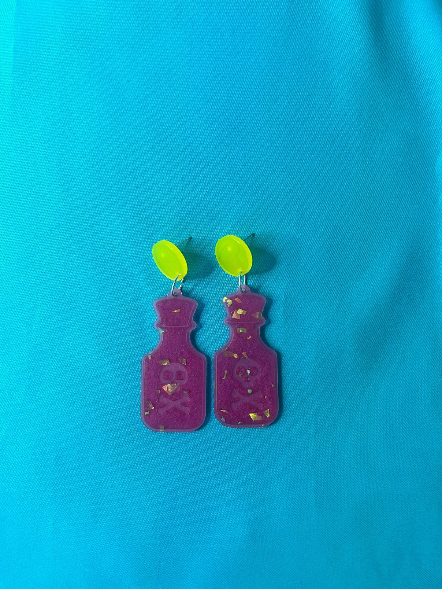 Potion Bottle Earrings | Choose Your Color