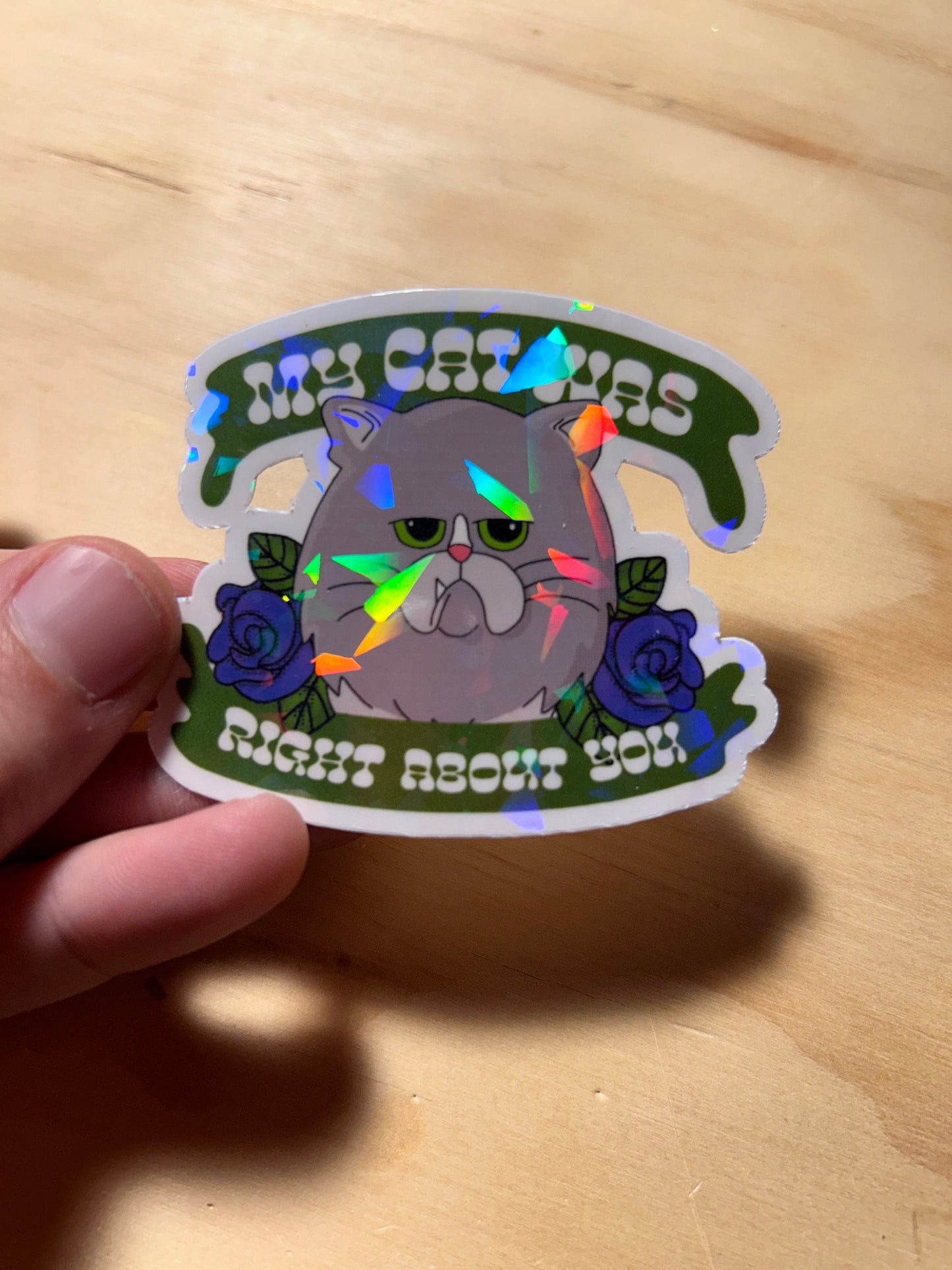 Mr. Business Sticker: Bob's Burgers Fan Art, Glossy or Holographic