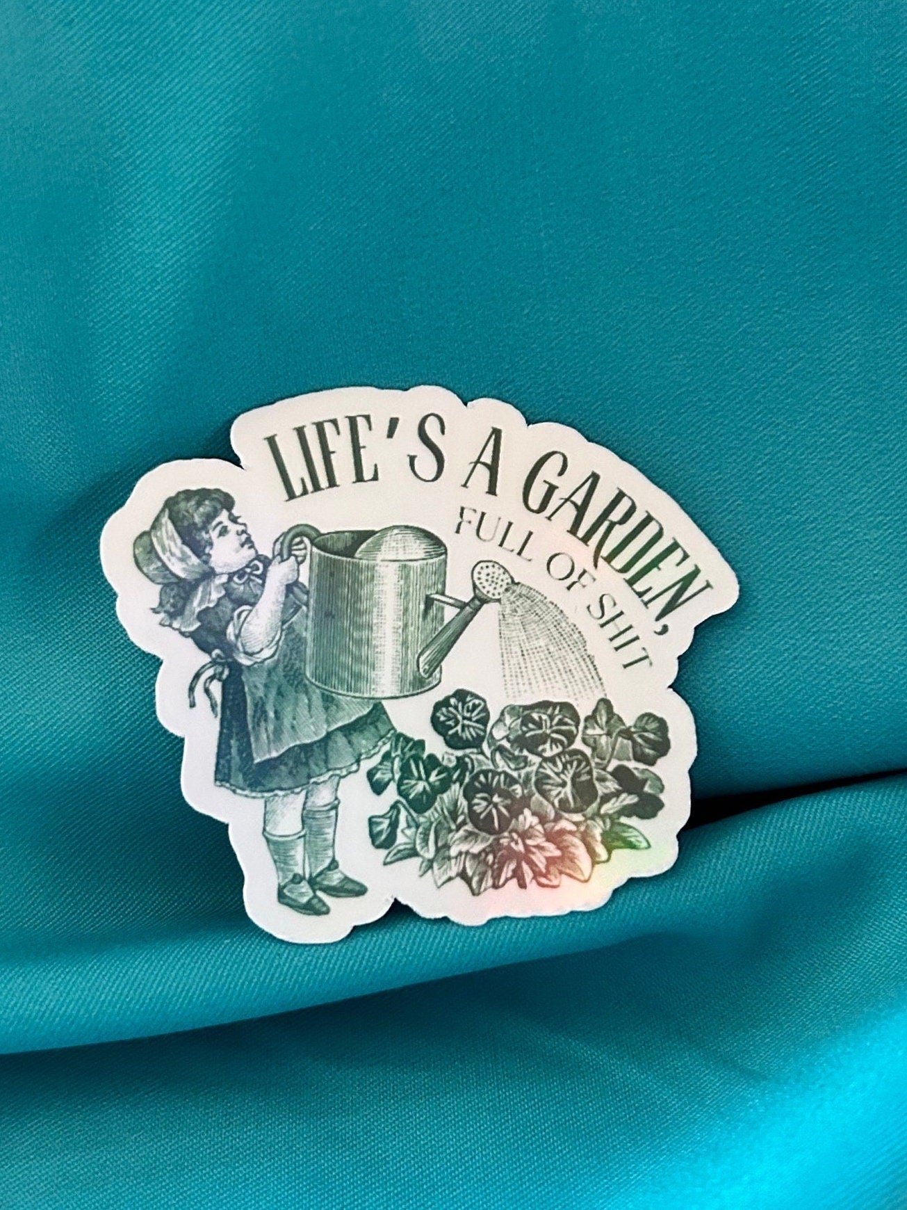 Handmade Floral Sticker Pack: Random Designs & Sizes