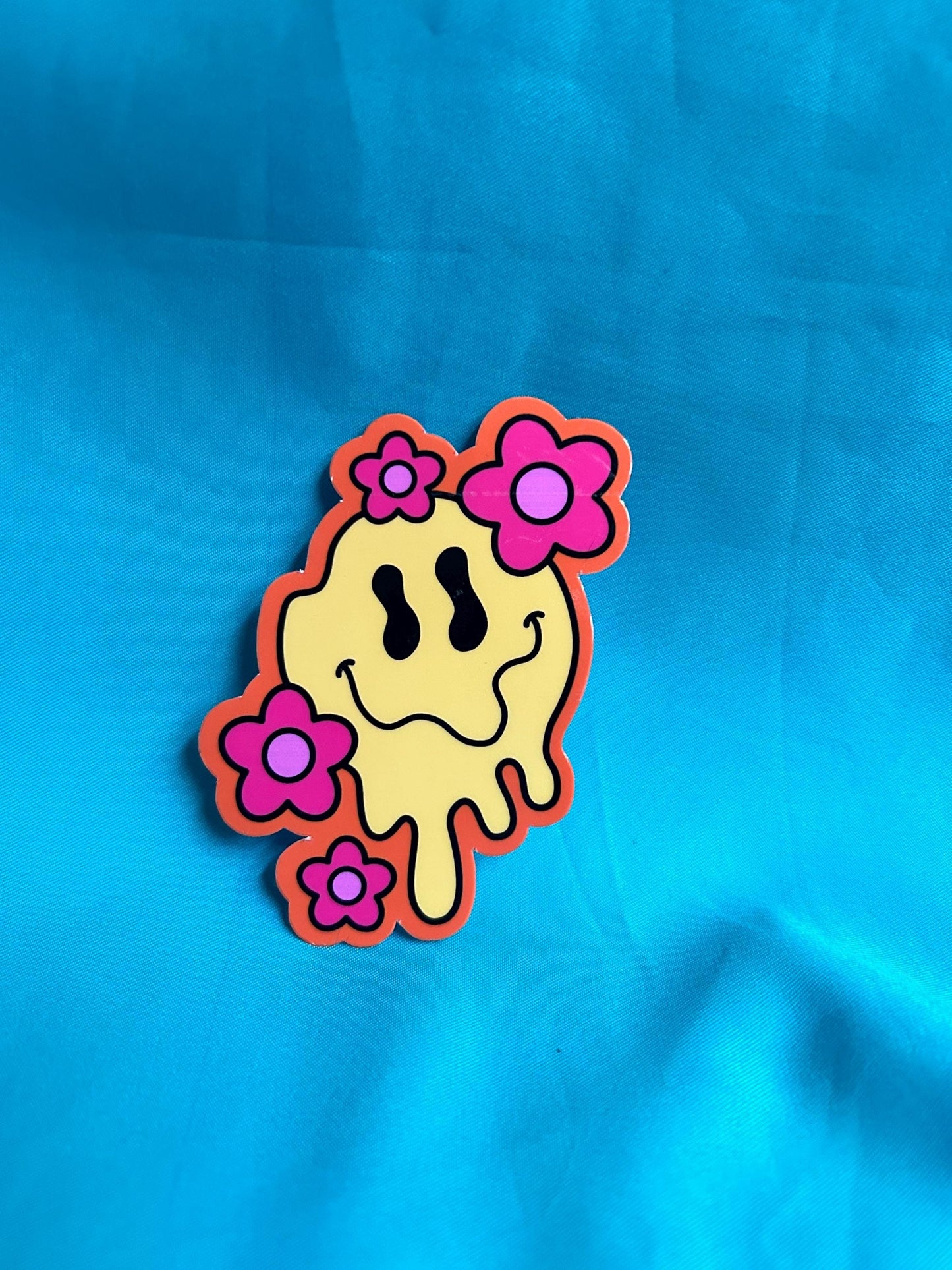 Handmade Floral Sticker Pack: Random Designs & Sizes