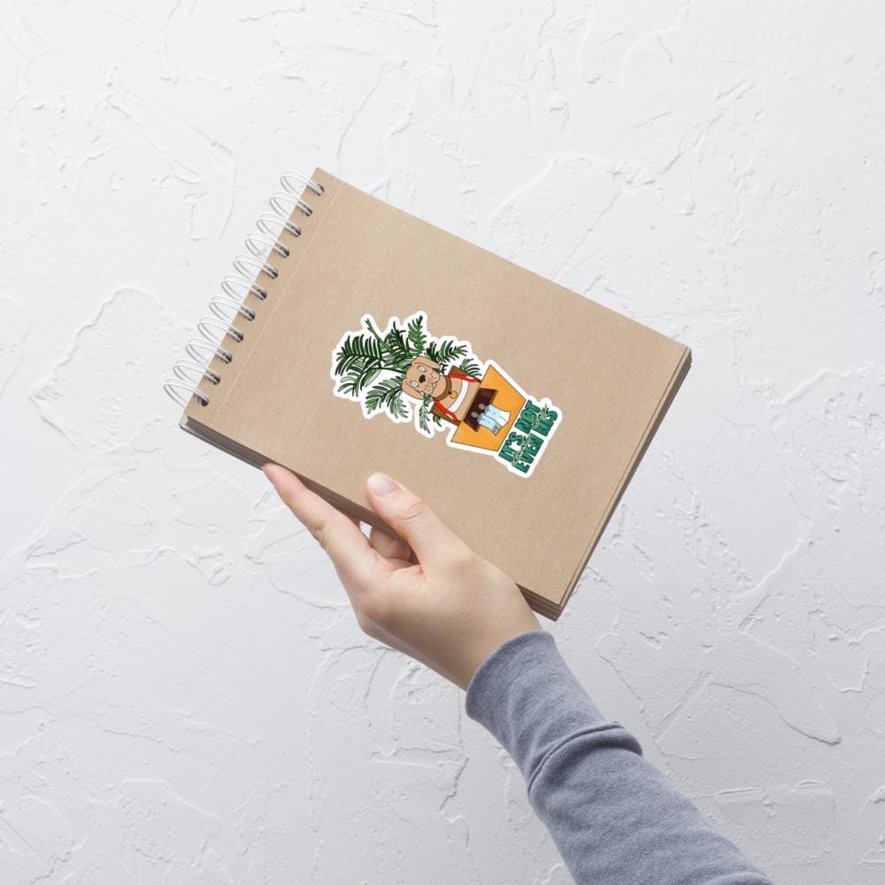 Bob's Burgers Lars the Dog Sticker or Magnet - Glossy or Holographic