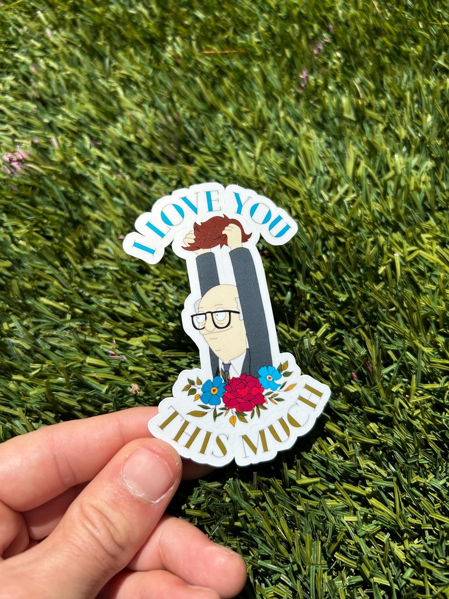 Mort Sticker | Toupee King | Bobs Burgers Fan Art