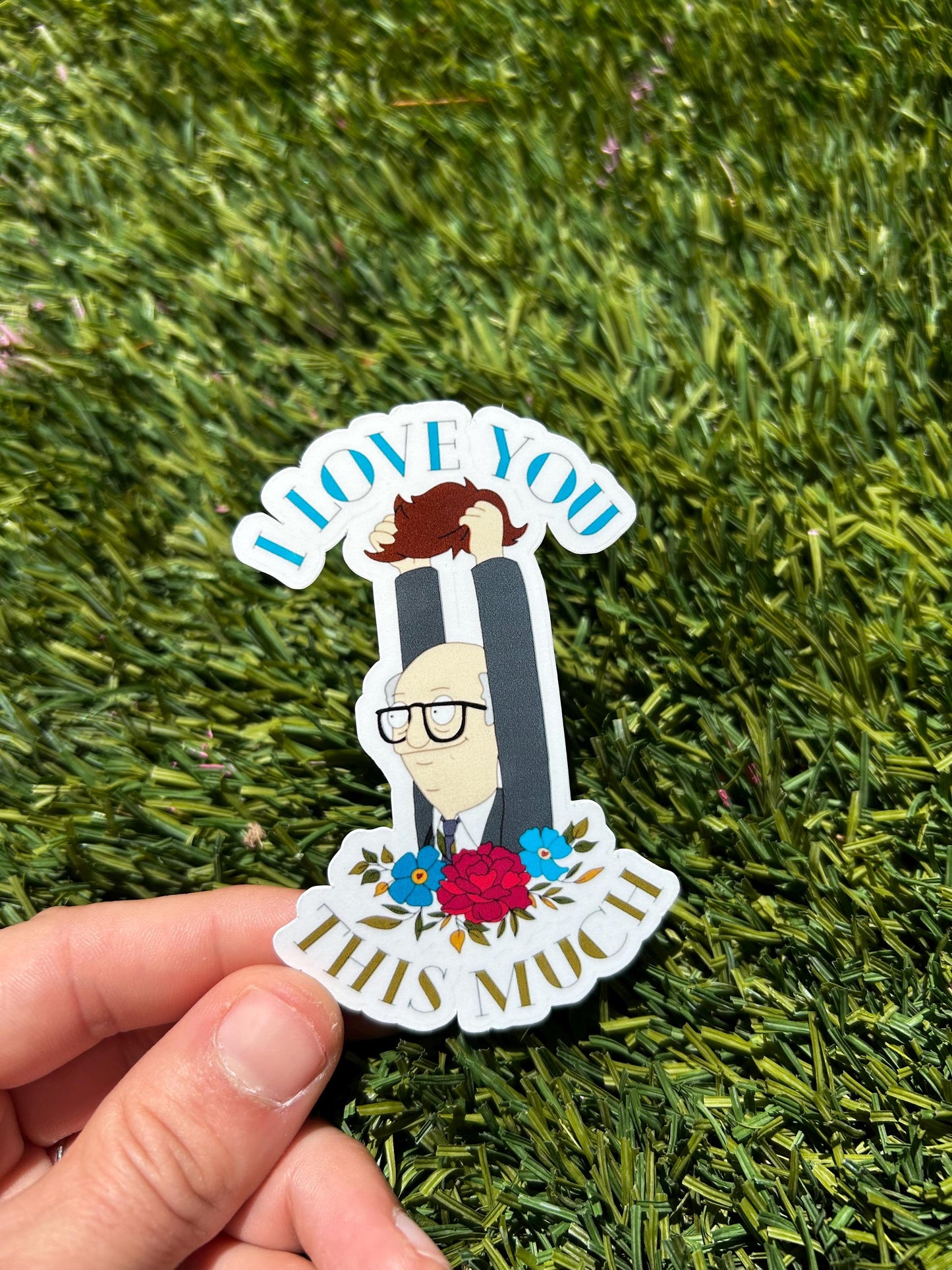 Mort Sticker | Toupee King | Bobs Burgers Fan Art