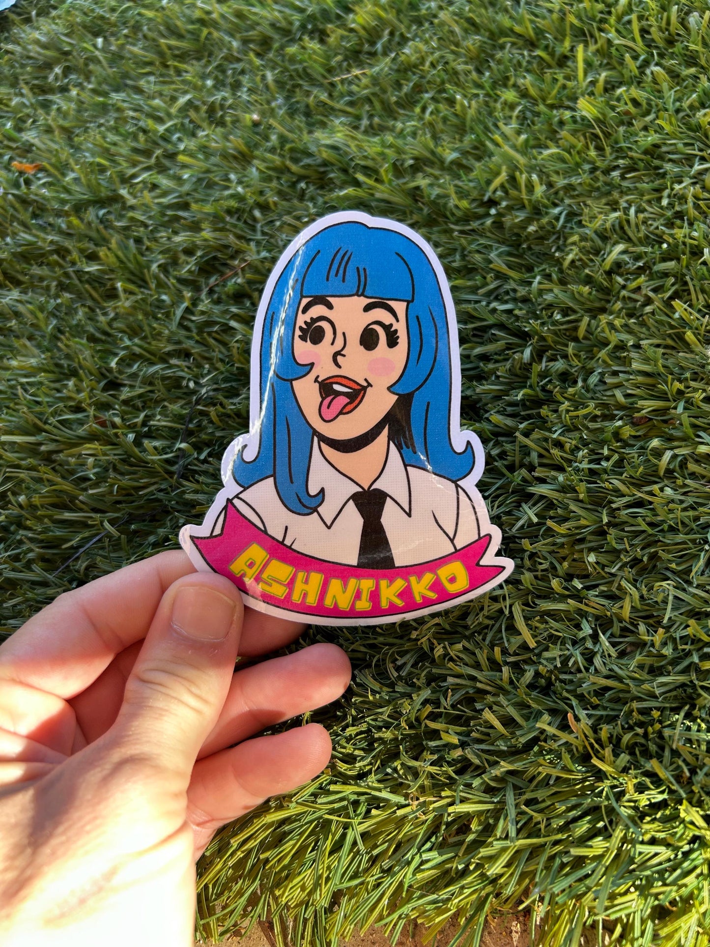 Ashnikko Fan Art | Sticker, Magnet or Tattoo | Choose Your Size and Finish