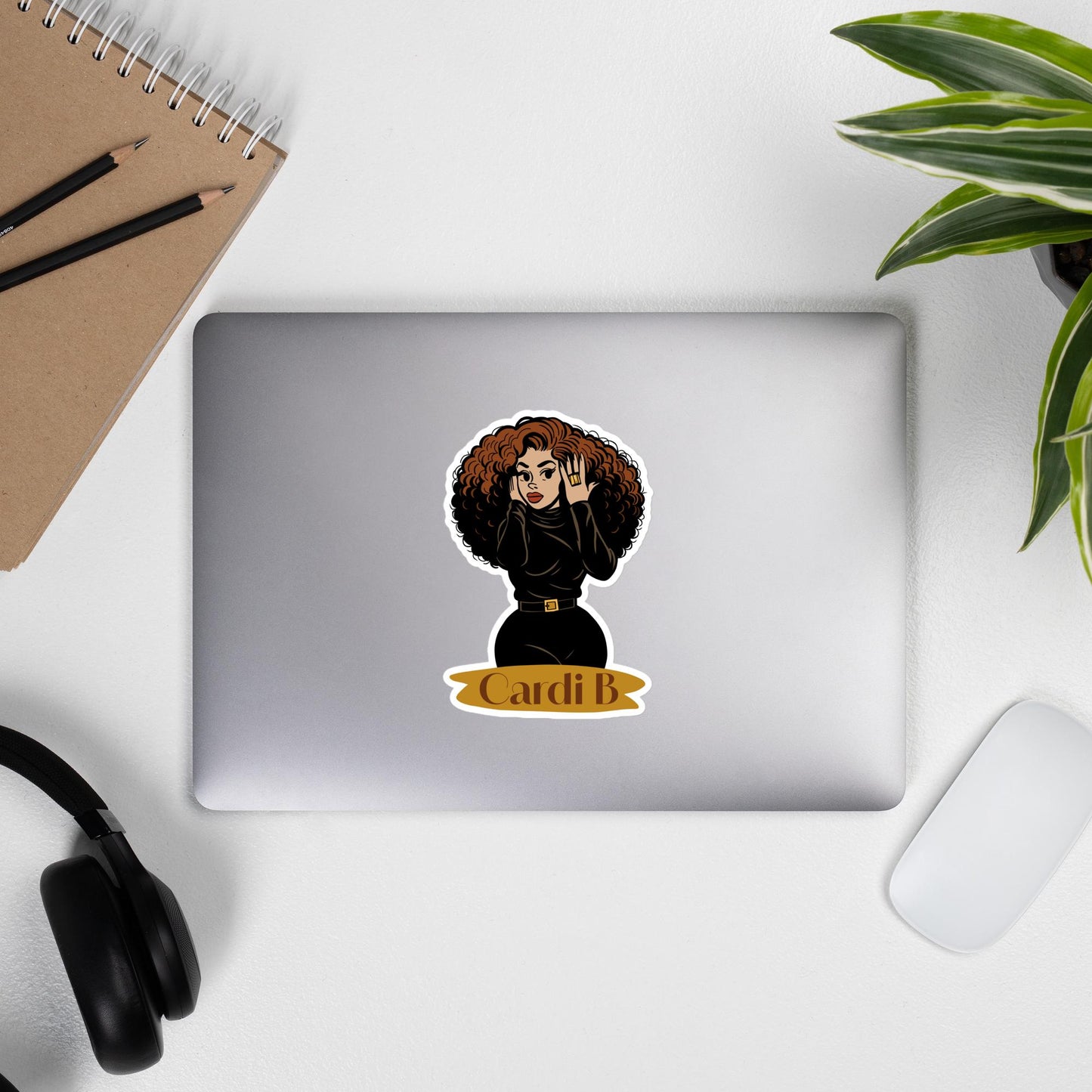 Cardi B Fan Art | Sticker, Magnet or Tattoo | Choose Your Size and Finish