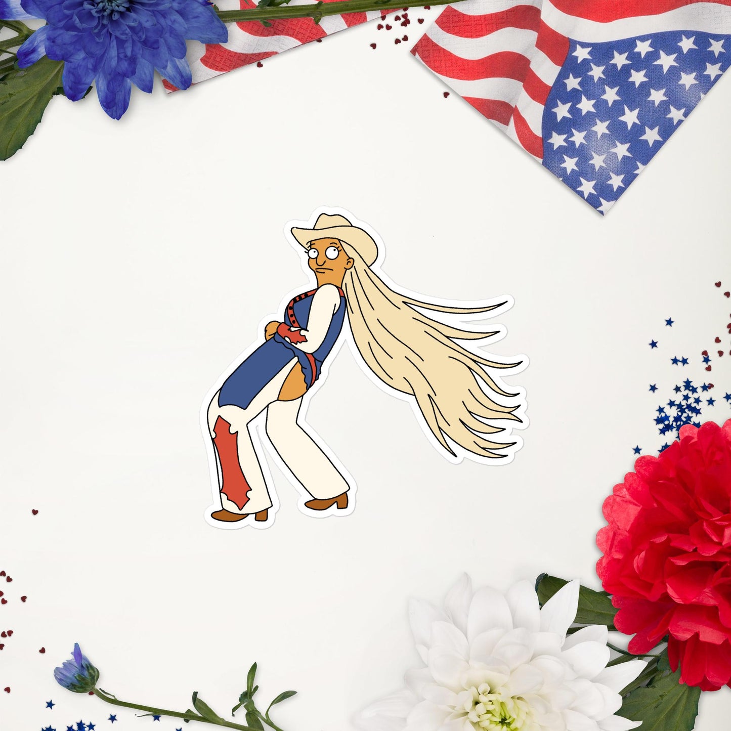 Cowbey | themed cowboy carter sticker Fan Art