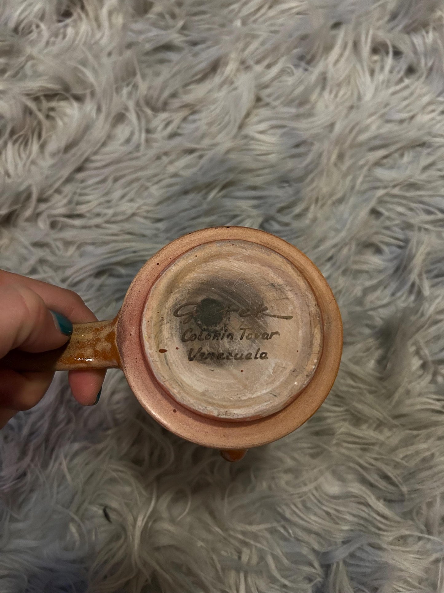 Handcrafted Gotek art pottery from Colonia Tovar, Venezuela