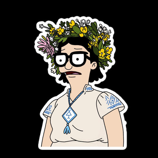 Dani and Tina Crossover Sticker | Bobs Burgers Fan Art